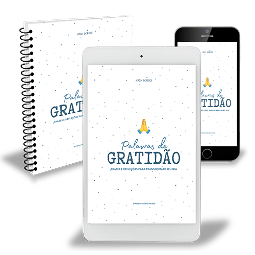 Palavras de Gratidão - Livro Digital & Físico
